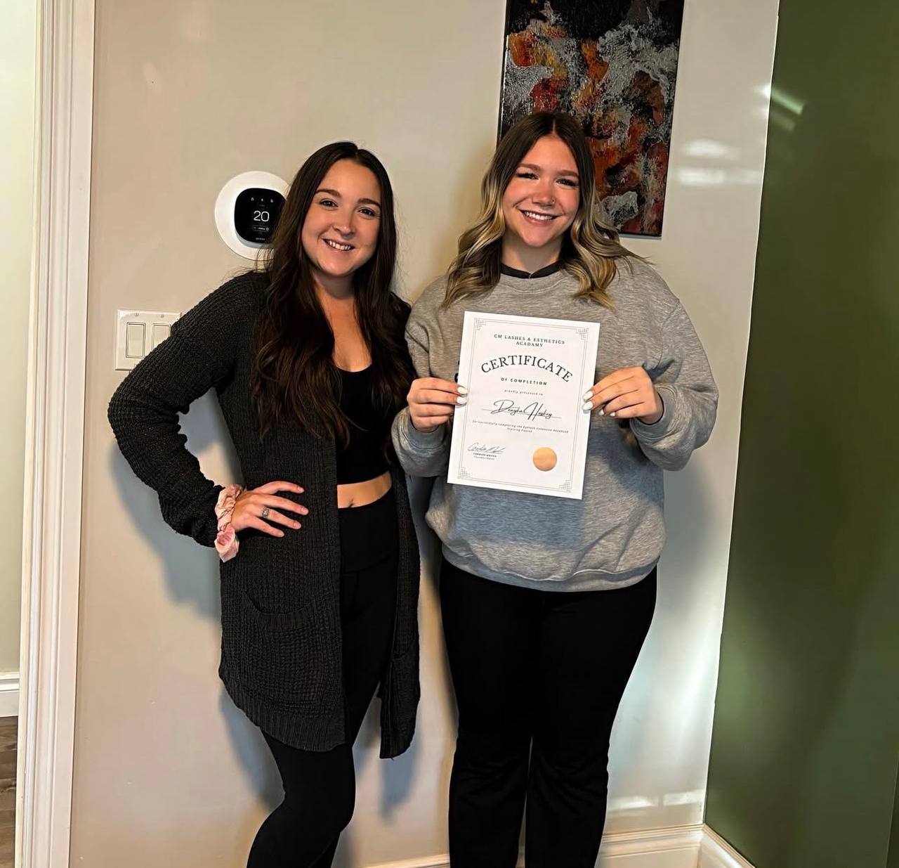 Graduate with certificate